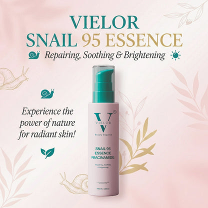 Snail 95 Essence + Niacinamide  Korean Repair & Whitening