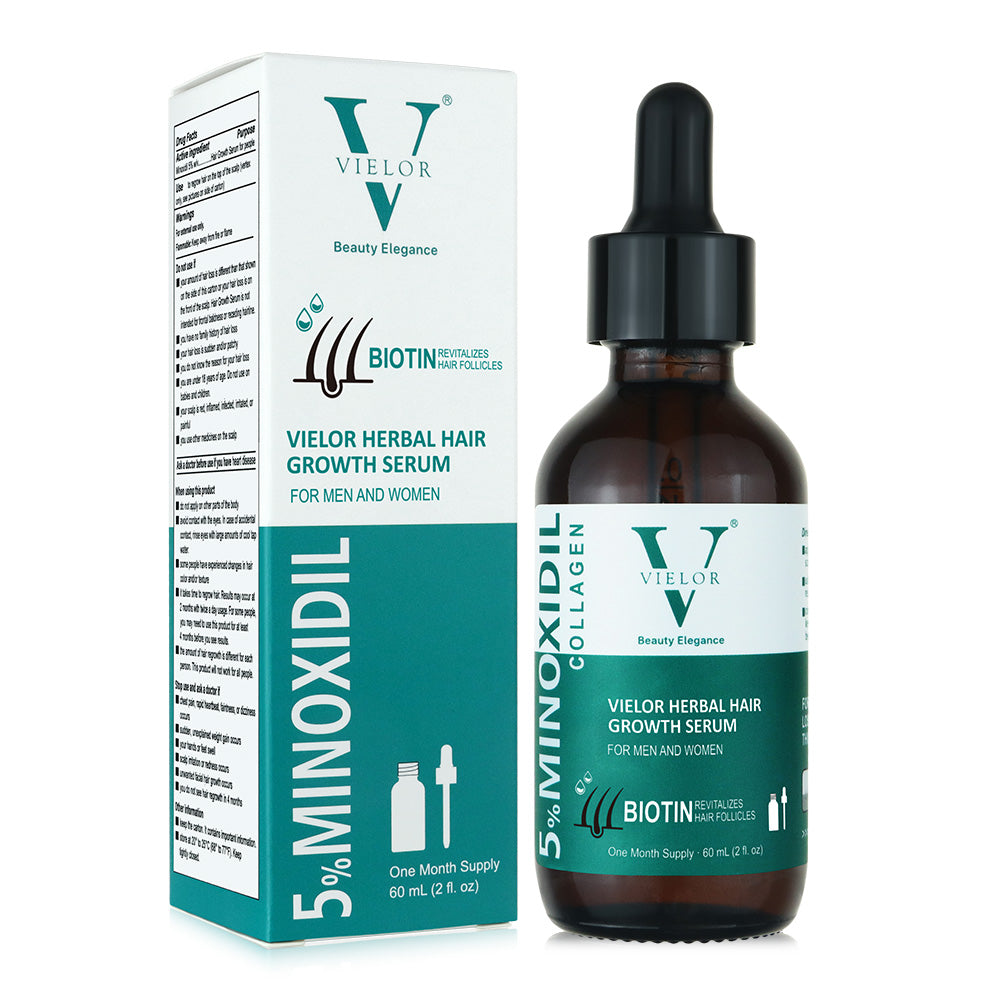 Vielor hair growth serum (5% minoxidil & biotin)