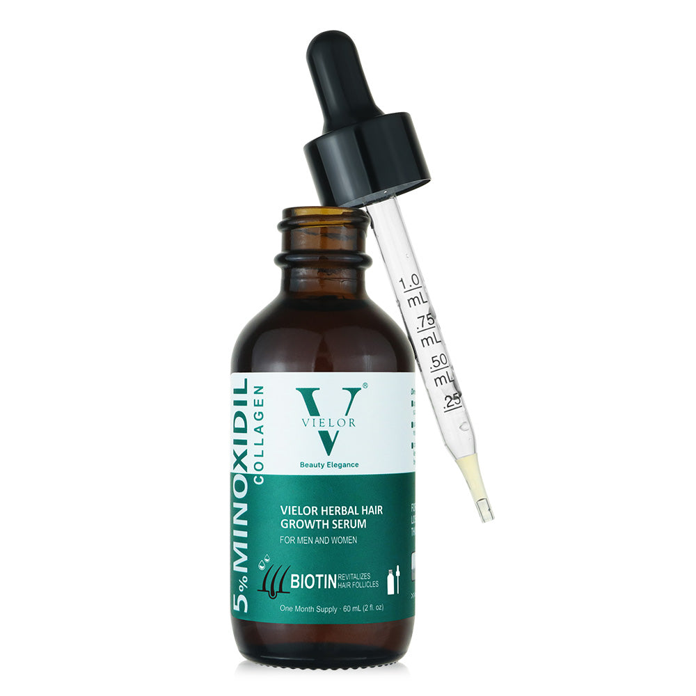 Vielor hair growth serum (5% minoxidil & biotin)