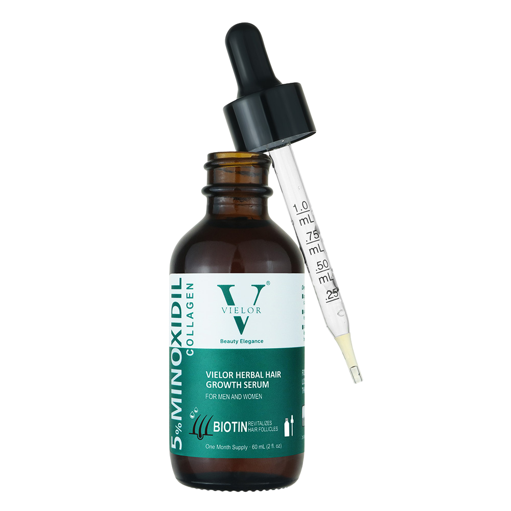 Vielor hair growth serum (5% minoxidil & biotin)
